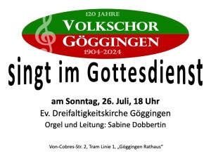 Gottesdienst mit Volkschor_Dfk